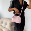 Valentina Pearl Dome Bag - Soft Pink - Image 3