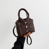 Shirt-Style Collared Crossbody Bag – Chocolate Brown - Image 3