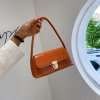 Luxe Baguette Bag - Brown - Image 4