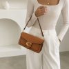 Chic Clasp Crossbody Bag - Brown Chic Clasp Crossbody Bag - Brown - Image 2