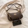 Monogram Chain Shoulder Bag - Brown - Image 6