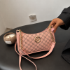 Monogram Chain Shoulder Bag - Pink - Image 4