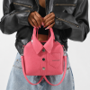 Shirt-Style Collared Crossbody Bag – Pink - Image 5