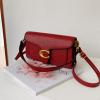 Chic Clasp Crossbody Bag - Red - Image 3