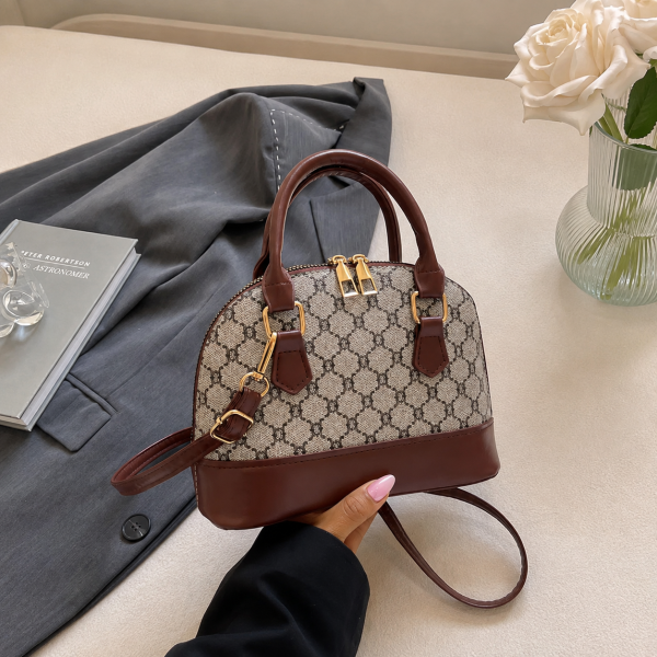 Amélie Dome Bag – Brown