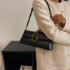 Sienna Buckle Bag - Black - Image 2
