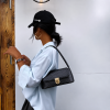 Luxe Baguette Bag - Black - Image 2