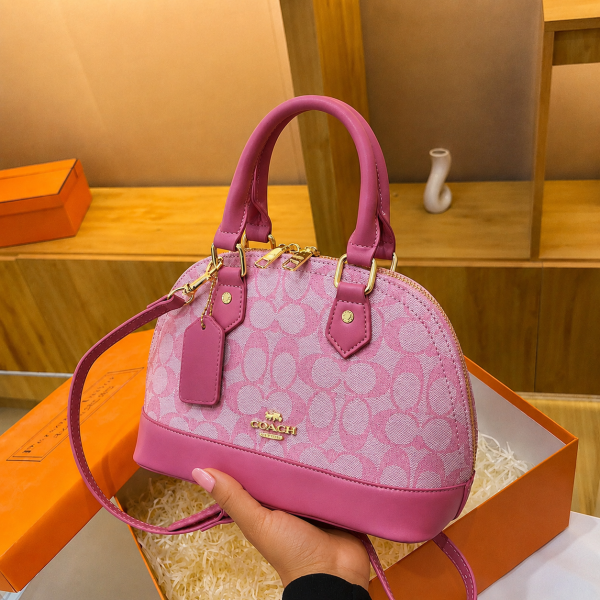Roselle Grace Dome Bag – Blush Pink
