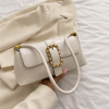 Sienna Buckle Bag - Ivory - Image 3