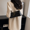Sienna Buckle Bag - Black - Image 3