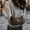 Monogram Chain Shoulder Bag - Brown - Image 4