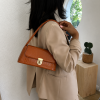 Luxe Baguette Bag - Brown - Image 2