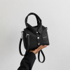 Shirt-Style Collared Crossbody Bag – Black - Image 2