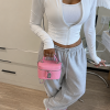 Razor Mini Box Crossbody Bag – Pink - Image 5