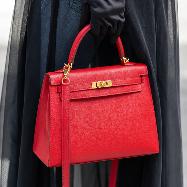 Alternative view of Celine Vivienne Luxury Handbag - Red