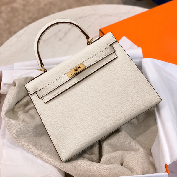Kylie Luxury Handbag - White