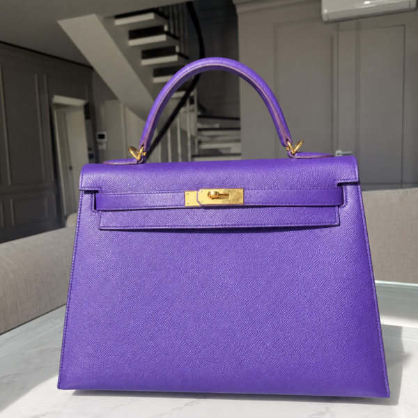 Celine Vivienne Luxury Handbag - Purple