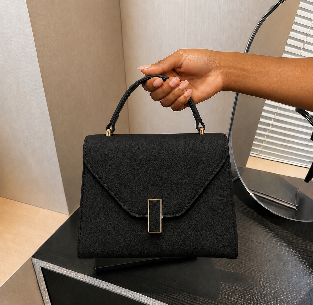The Valenne Statement Bag - Black The Valenne Statement Bag - Black