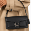 Vienne C-Clasp Shoulder Bag – Black Smooth Vienne C-Clasp Shoulder Bag – Black Smooth - Image 2