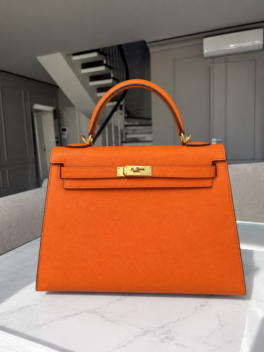 Celine Vivienne Luxury Handbag - Orange Celine Vivienne Luxury Handbag - Orange