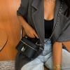 Razor Mini Box Crossbody Bag – Black - Image 3