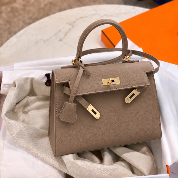 Kylie Luxury Handbag - Nude