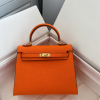 Celine Vivienne Luxury Handbag - Orange Celine Vivienne Luxury Handbag - Orange - Image 4